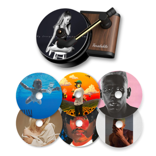 Turntable + Vinyl Bundle